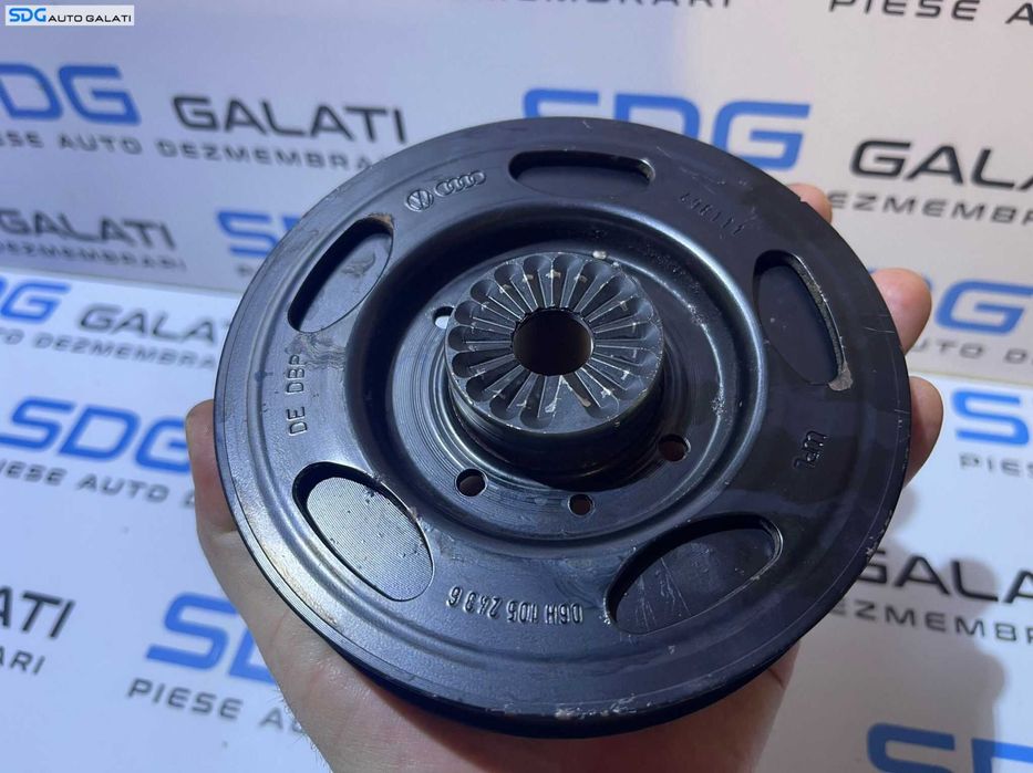 Rola Fulie Accesorii Vibrochen Arbore Cotit Seat Exeo 1.8 TFSI CDHA CDHB 2009 - 2014 Cod 06H105243G