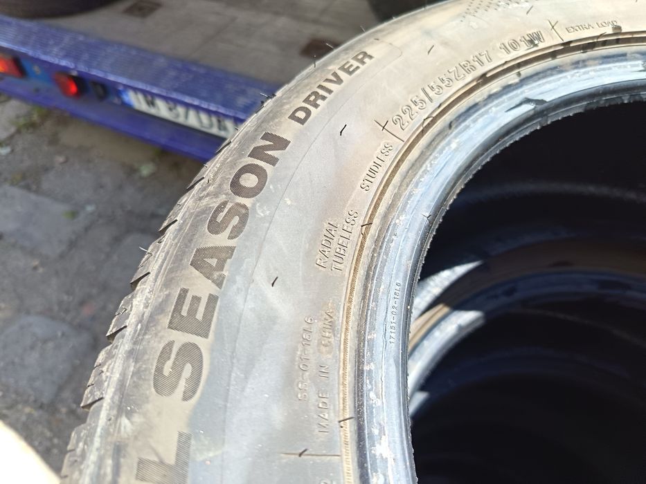 Anvelope 4sezoane MS 225 55 17 imperial  2025 7.9mm