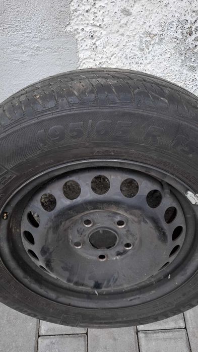 Vanf 4 cauciucuri vara+genti 195/65/15