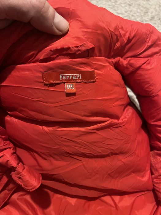 Ferrari Scuderia Down Vest-оригинален пухен елек/грейка