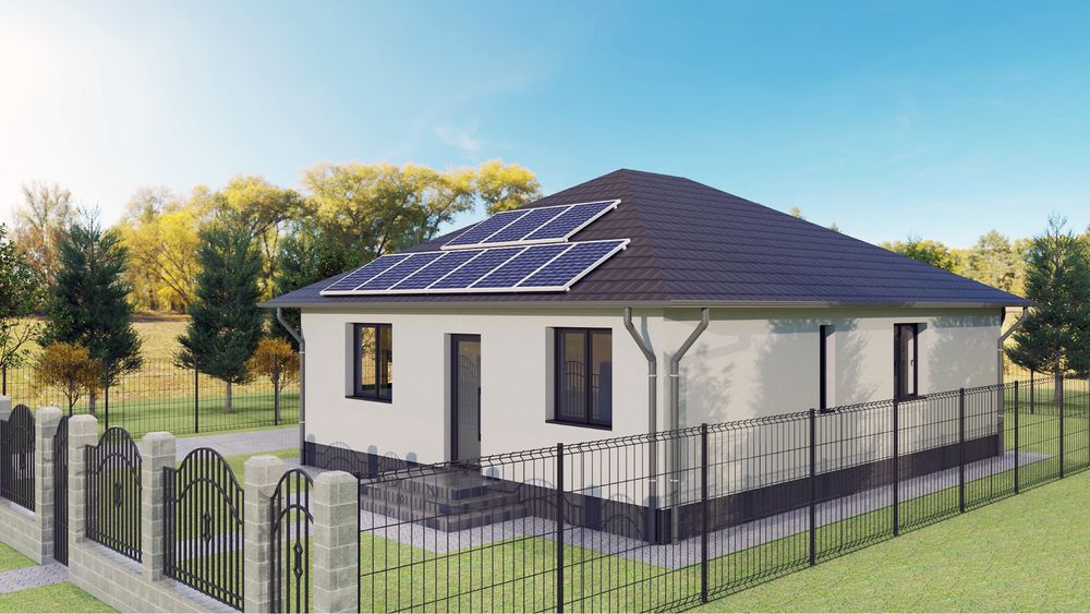 Casă Nouă de Vânzare în Sânpetru, Brașov | 3 Dormitoare | 2 Băi | La Cheie | 124 mp