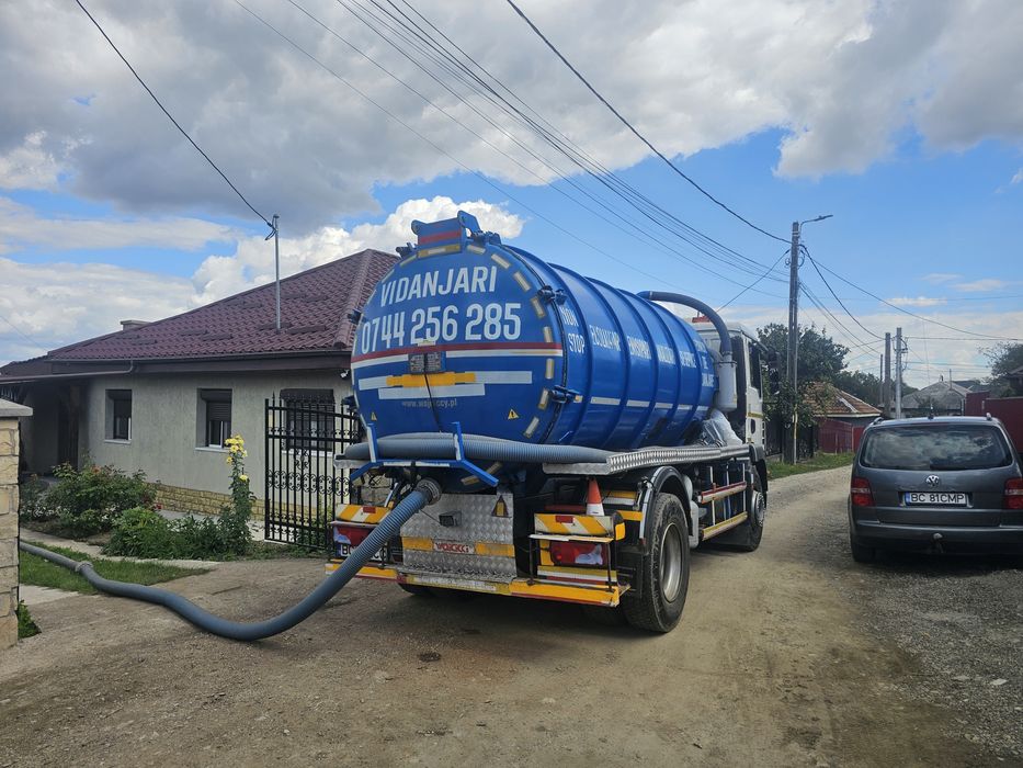 Vidanjări profesionale și rapide.