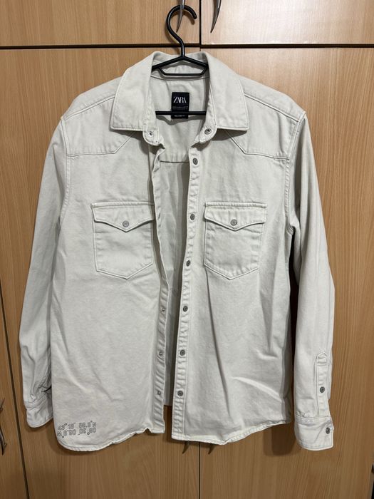 Geaca - Cămașă Denim Zara Relaxed Fit - Colecția "State Park" - M
