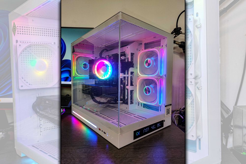 Нов! Ryzen 5 7500F, RTX 5060, 16GB RAM, 512GB SSD NVMe