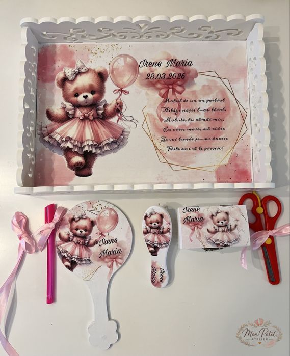 Set 7 piese Tavite Mot / Turta