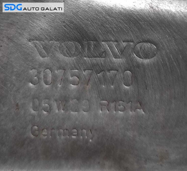 Scut Tabla Protectie Termica Evacuare Volvo XC90 2.4 D 2002 - 2014 Cod 30757170 [N1185]