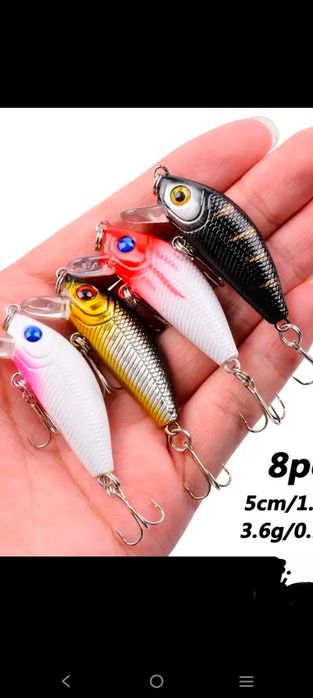 Продам воблеры приманка для рыбалки.