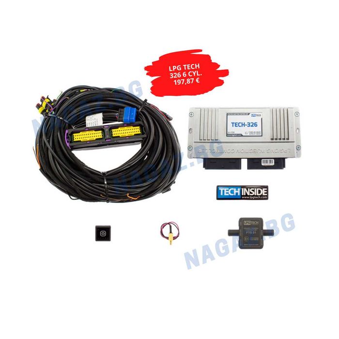 Газов инжекцион 4cyl. LPG TECH-324OBD/gazov injekcion LPG TECH-326/328