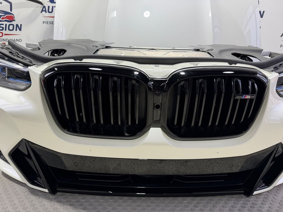 BMW X3 G01 LCI Facelift M Sport 2024 – Bot complet original | Faruri Laser | Bară | Capotă | Trager | Radiatoare | Aripă | Front complet