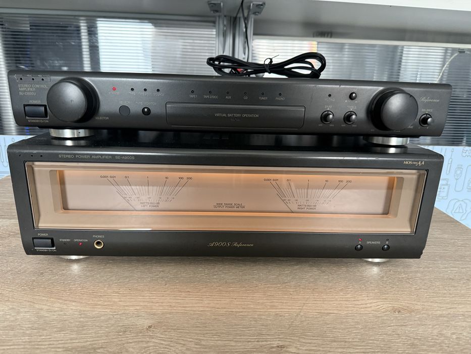 Technics Reference SU-C800U + SE-A900S – Amplificator + Preamplificator