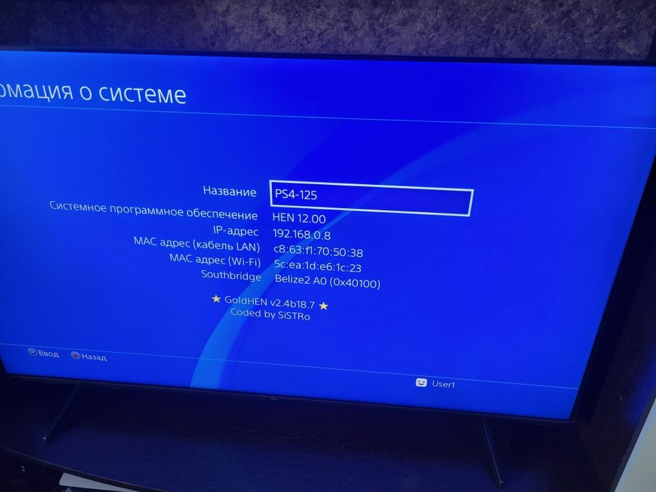 Прошитая PS4 Slim