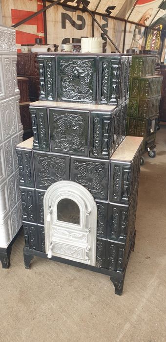 Soba teracota premontata Albastra