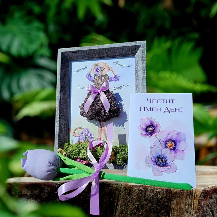 Живи картини/пана със скандинавски мъх