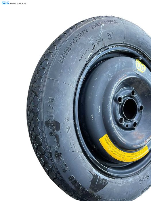 Roata Janta Rezerva Tabla Slim 5x108 125 90 15 R15 Volvo V50 2004 - 2012 Cod 9140848 [B4195]