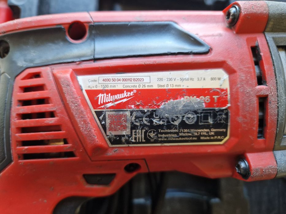 Milwaukee PH 26TX , PH 26T  - rotopercutor