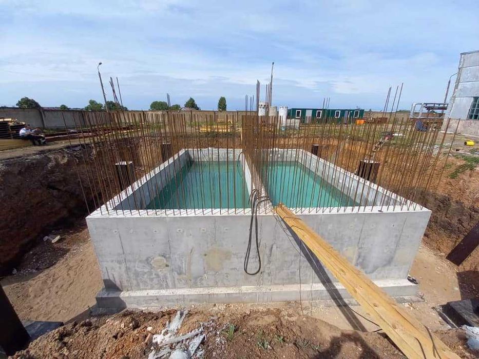 Гидроизоляция очистных сооружений резервуаров бассейнов