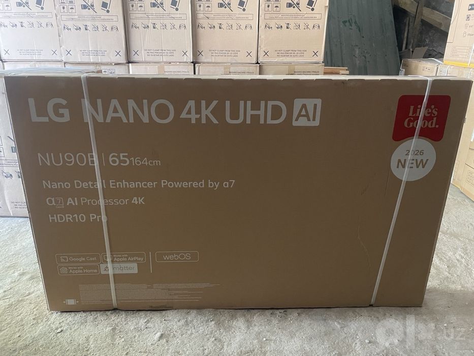 LG NANO 4K UHD AI 65 новый