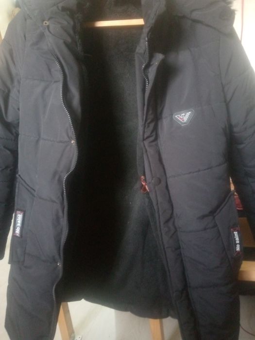 Куртка зимняя чёрного цвета