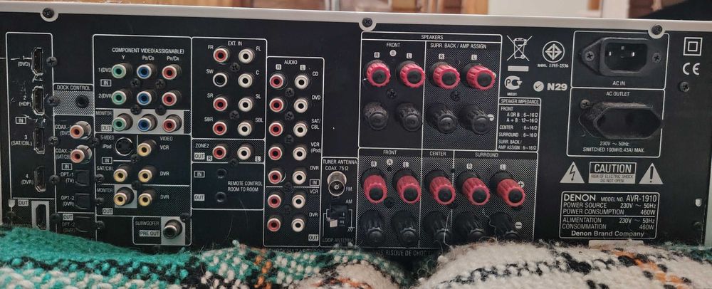 DENON AVR-1910 аудио/видео ресивър