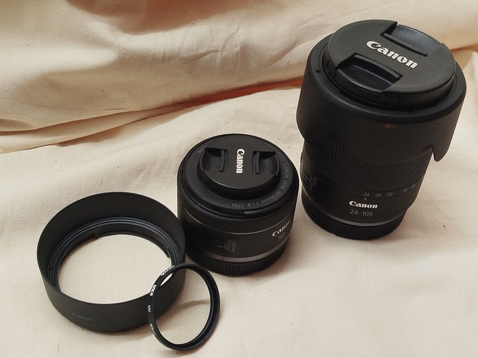 Canon RP с два обектива + Canon EOS 3000 /лентов/