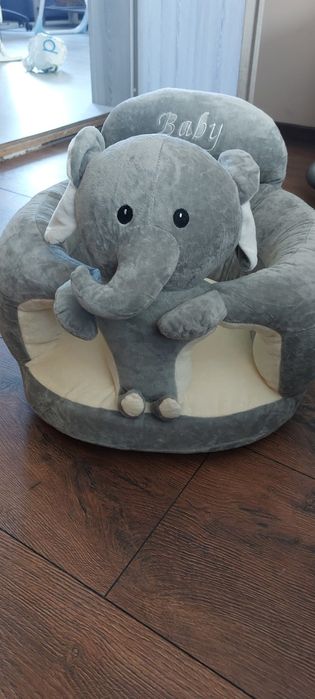 Бебешко кресло сиво