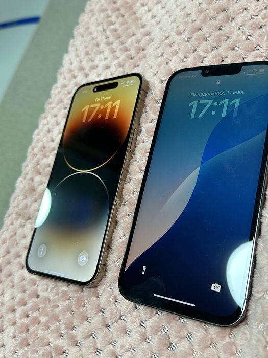 Обмен iphone 14 pro max и  iphone 13 pro max
