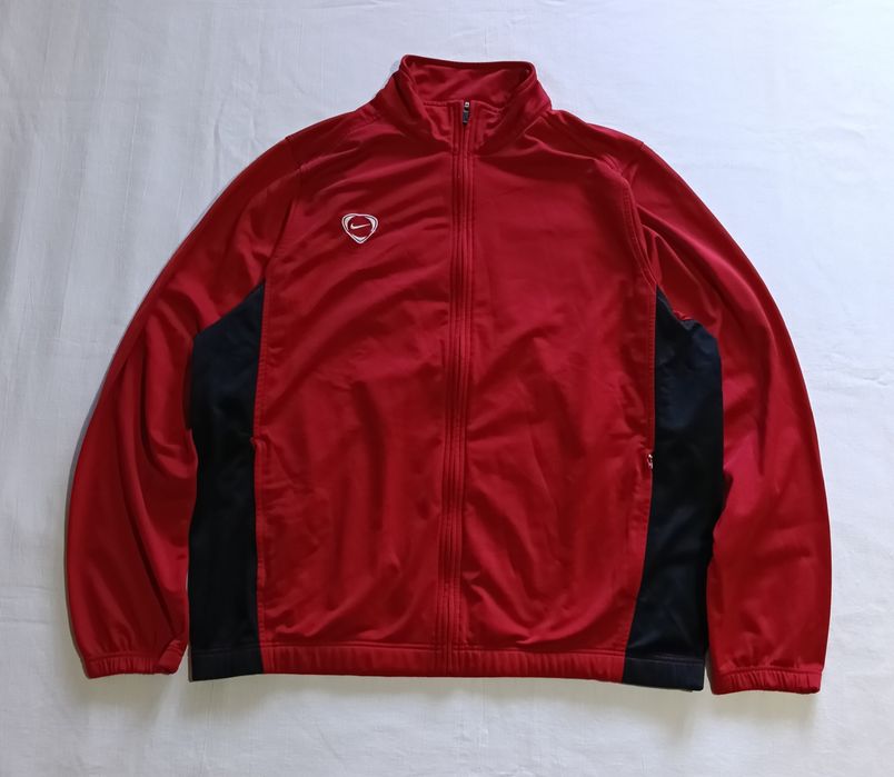 Bluză cu fermoar trening - Nike Vintage - 100% poliester - mărimea XL