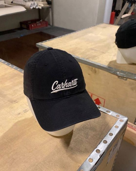 carhartt wip script logo винтидж шапка y2k