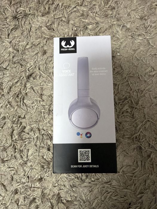 Casti wireless fuse roz bluetooth