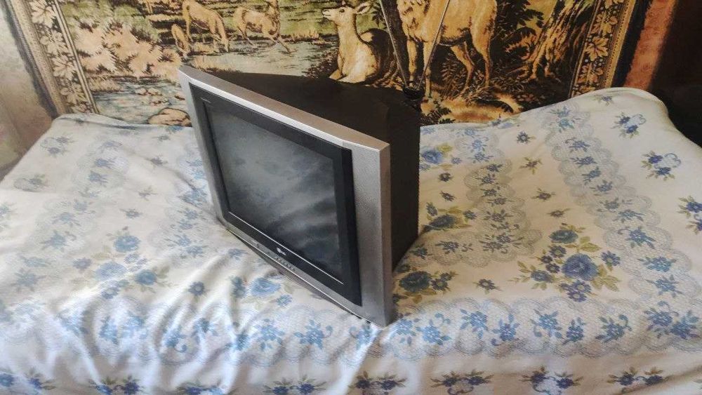 РАБОЧИЙ, Цветной телевизор LG Flatron, 54см.