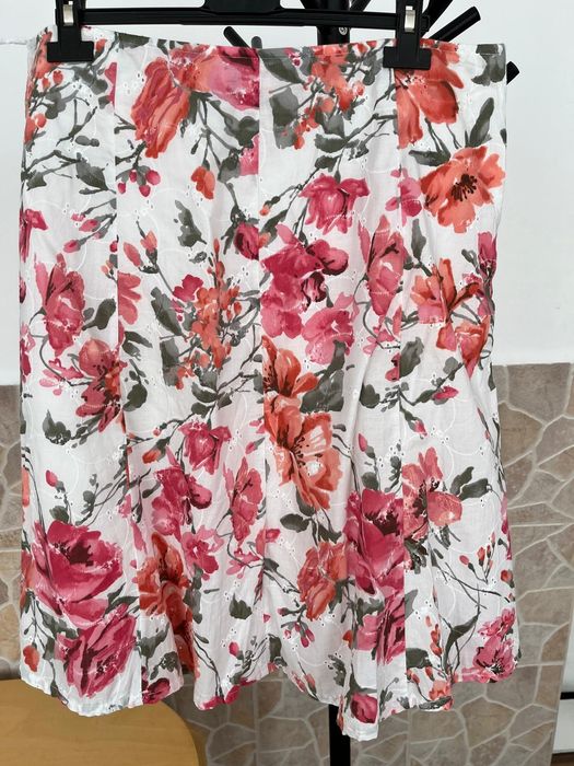 Fusta dama bumbac brodat MARKS&SPENCER
