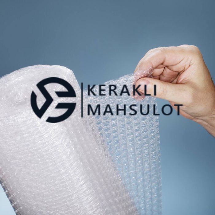 Пузырчатая плёнка рулон 299.000 сум (рулон 100 метр )