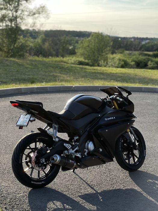 Yamaha Yzf R125 2017 ABS negru mat