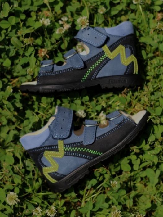 Sandale din piele pentru copii - Proiectat ortopedic - Supinate Szamos