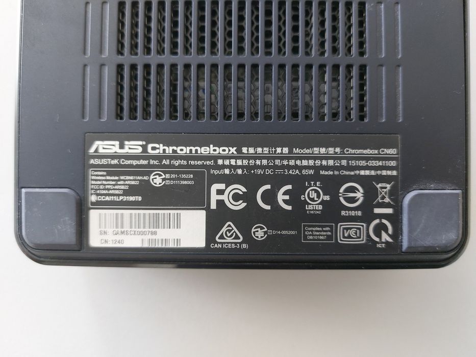 ASUS Chromebox CN60 - мини компютър