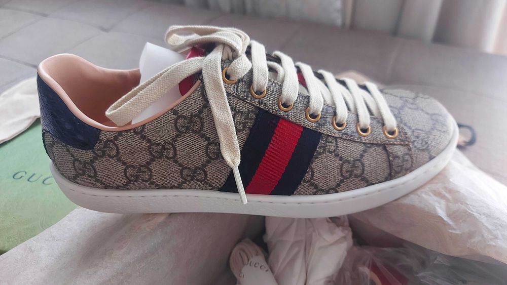 Дамски НОВИ кецове Гучи оригинални