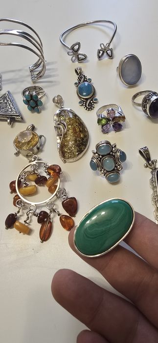 Inele argint pietre naturale