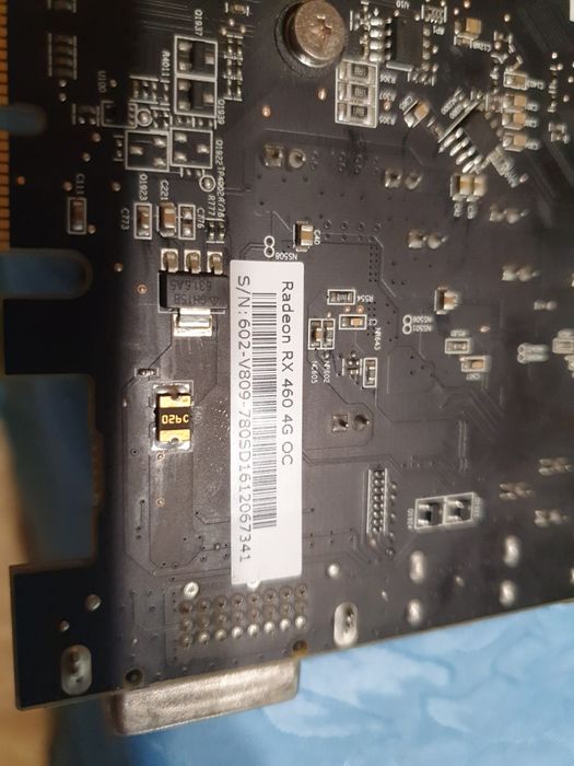 Видео карта MSI  Radeon rx460 4gb OC