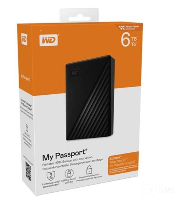 WD My Passport Ultra 6TB HHD