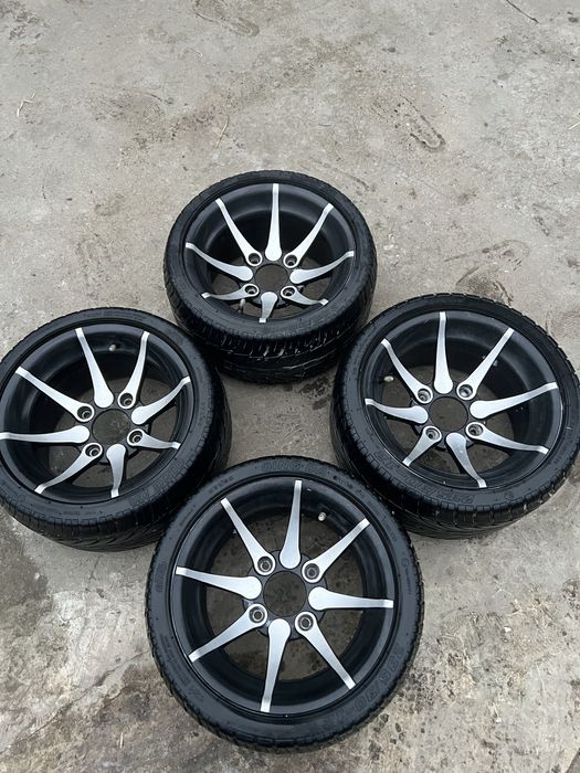 Jante Atv Strada Concave 12x7 Et 10 cu anvelope 235/35-12