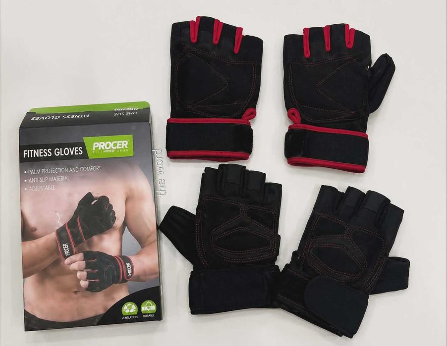 Антиплъзгащи спортни ръкавици  Jingba JB-4001 Fitness Gloves