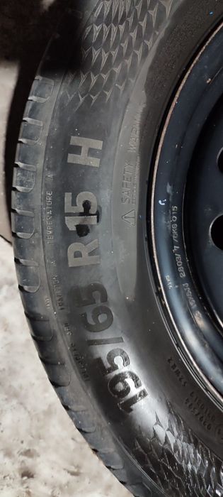 Шины с дисками ездили один сезон