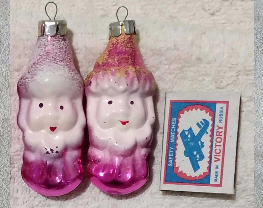 Ёлочные игрушки новогодние. Советские. Стеклянные. Есть редкие!