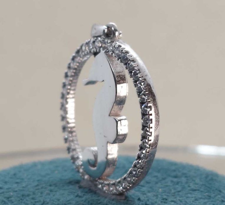 Pandantiv Argint 925 „Căluț de Mare” – Semnat SEZGIN SILVER