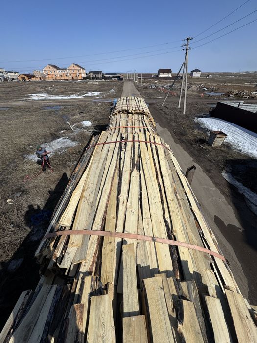 Доска не обрезная 22 мм