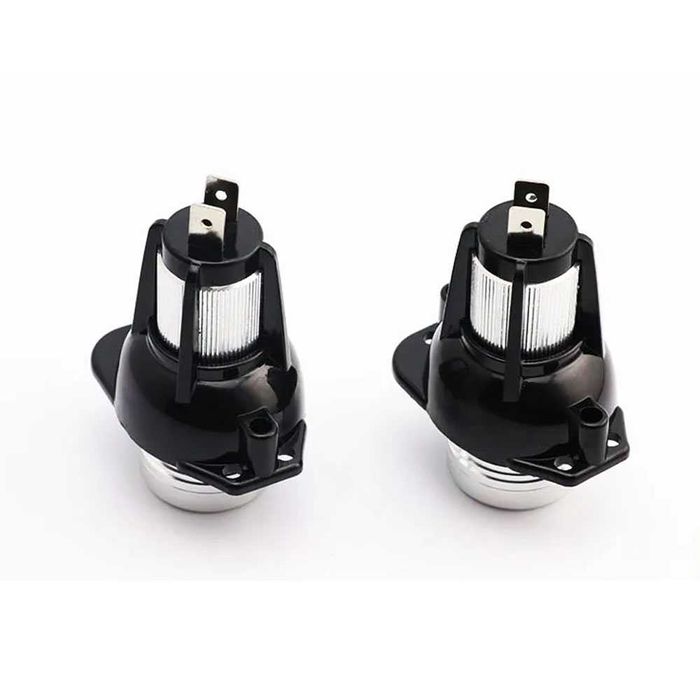 Set LED Canbus Angel Eyes lumina alba BMW Seria 3 E90 E91 NFL cu xenon