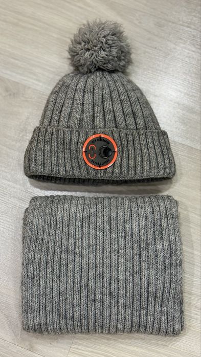 Набор шапка и шарф для мальчика