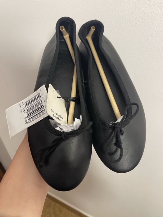 Balerini Mango, piele naturala