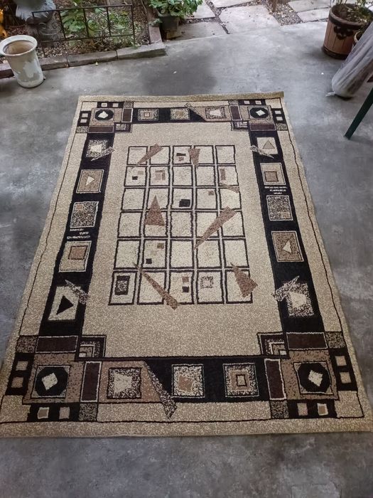 Ковер 1,5х2,3, чистый