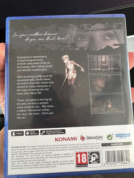 Silent Hill 2 PS5 Playstation 5